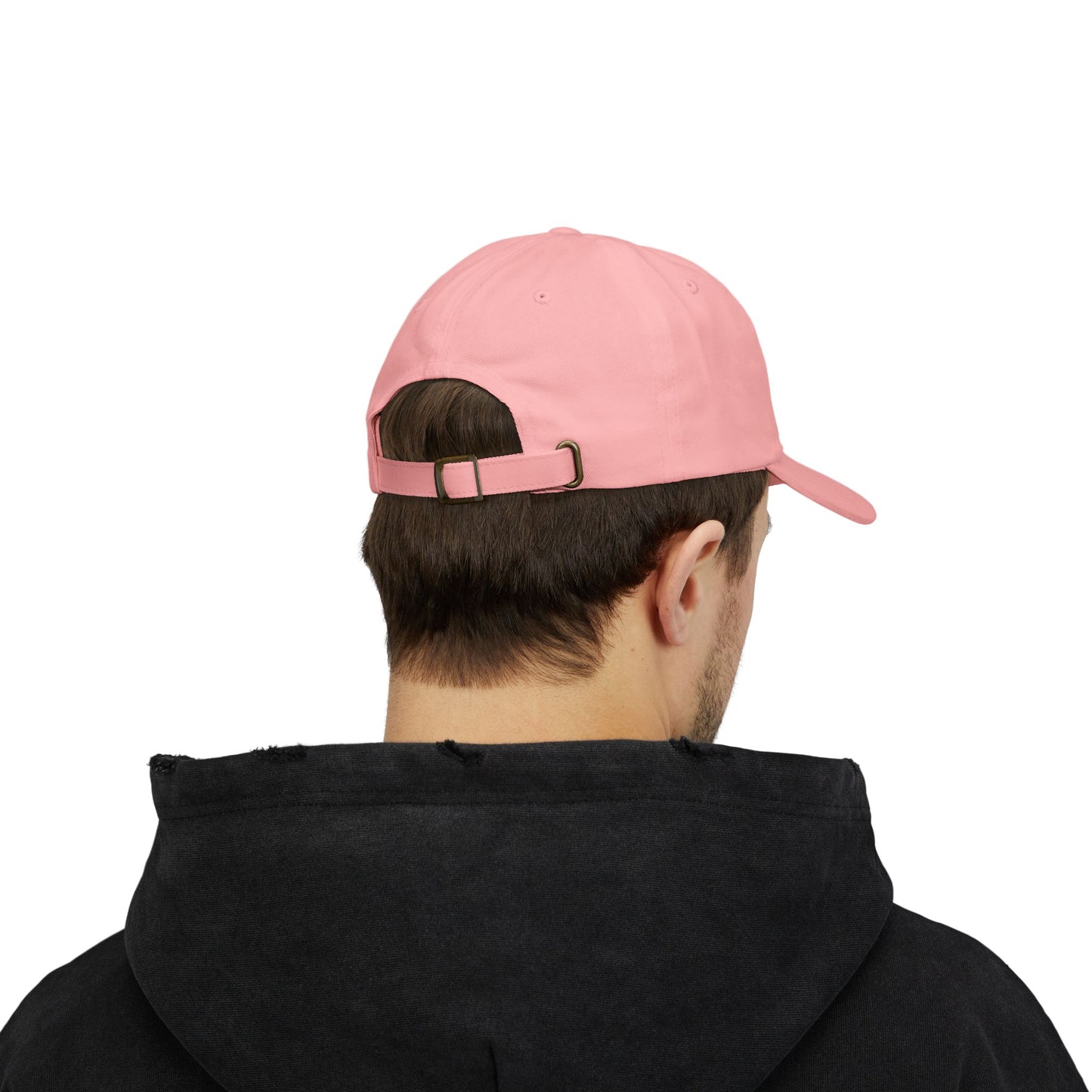 Life Lays Bricks Dad Cap - Classic White Hat, Perfect for Fathers' Day, Gift for Dads, Casual Style, Summer Accessory