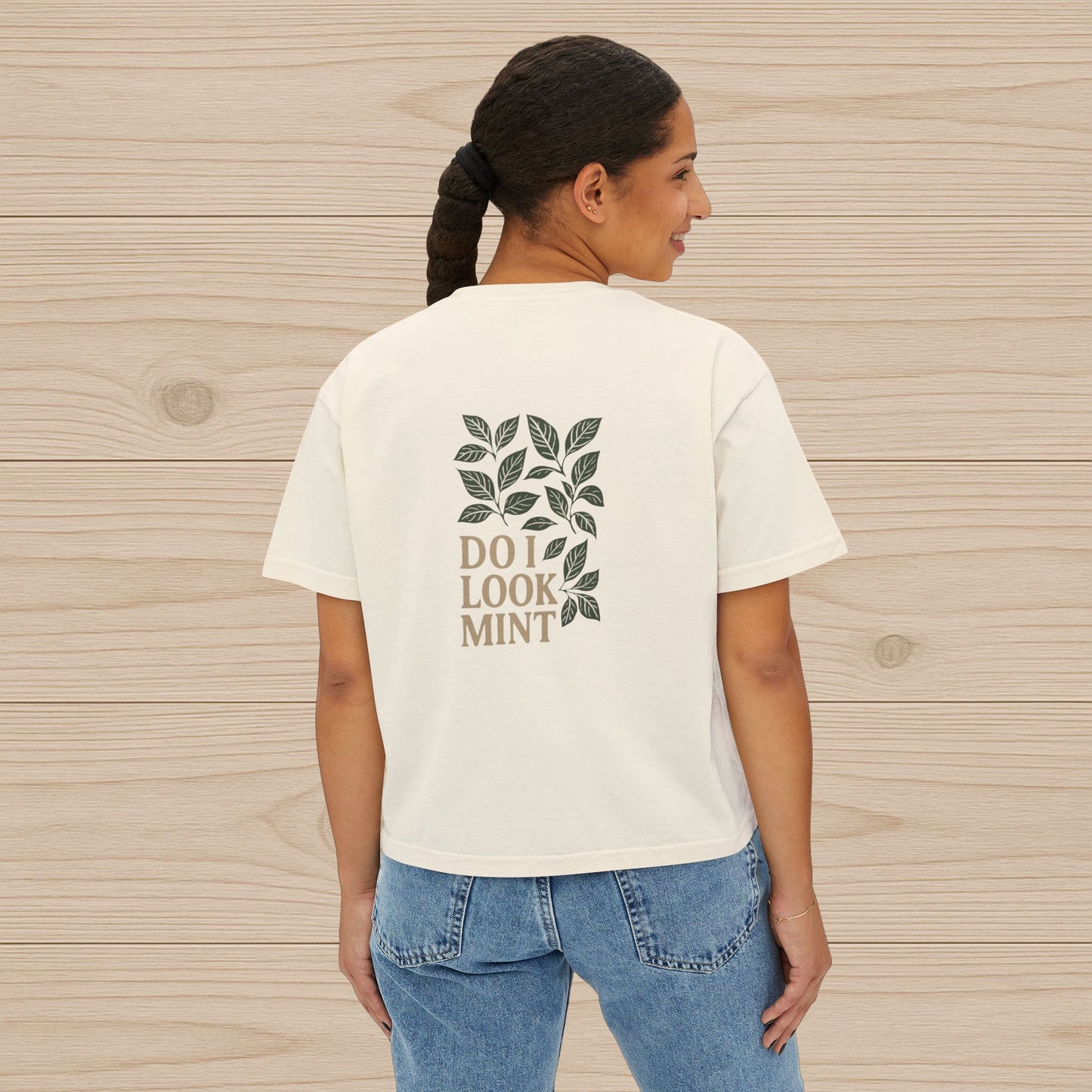 Copy of Boxy Tee - Sexy and Bright Retro Vibes Women's T-Shirt