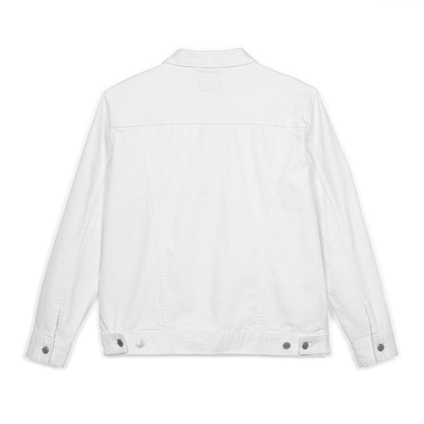 Denim Jacket Brick Retro Style Embroidery Unisex
