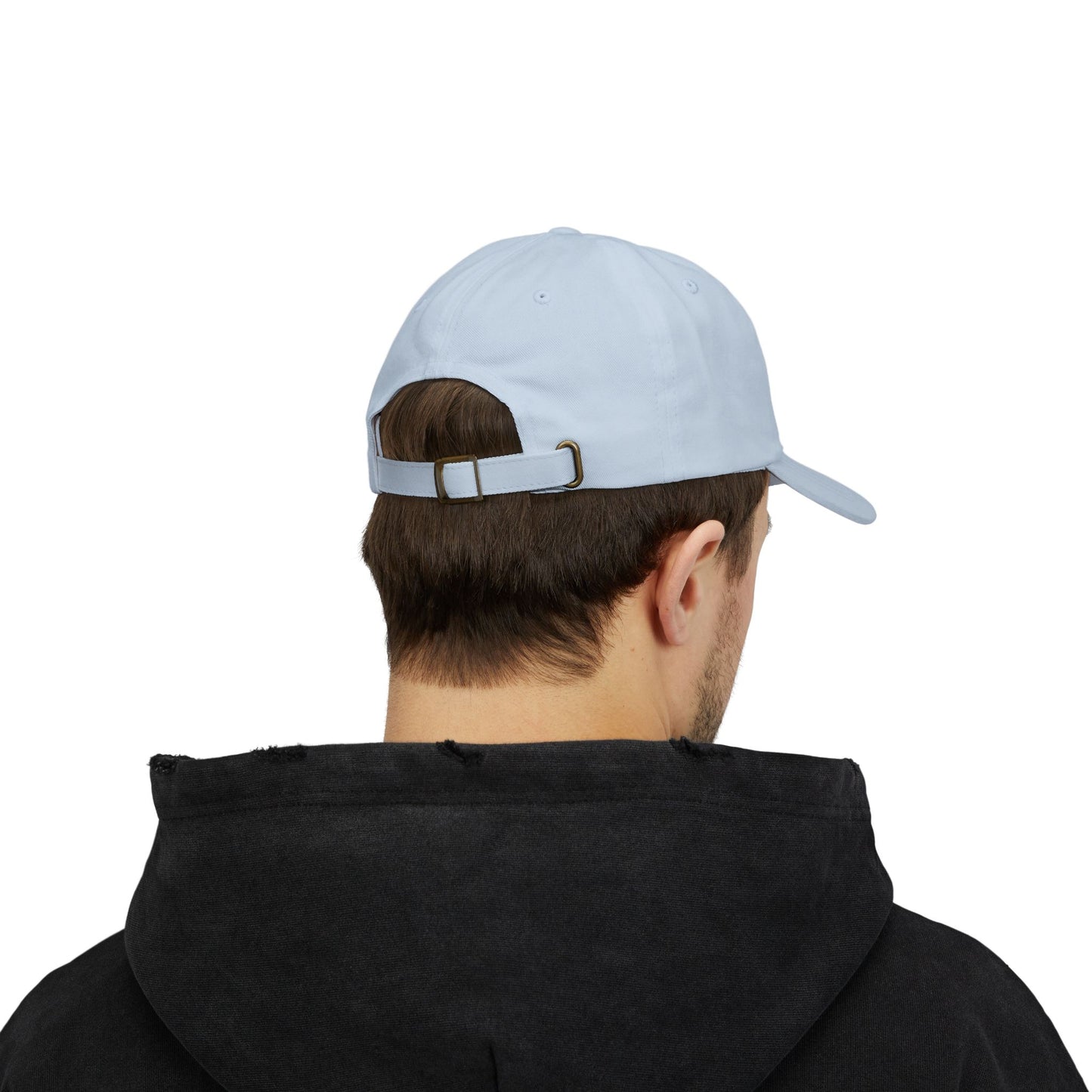Life Lays Bricks Dad Cap - Classic White Hat, Perfect for Fathers' Day, Gift for Dads, Casual Style, Summer Accessory