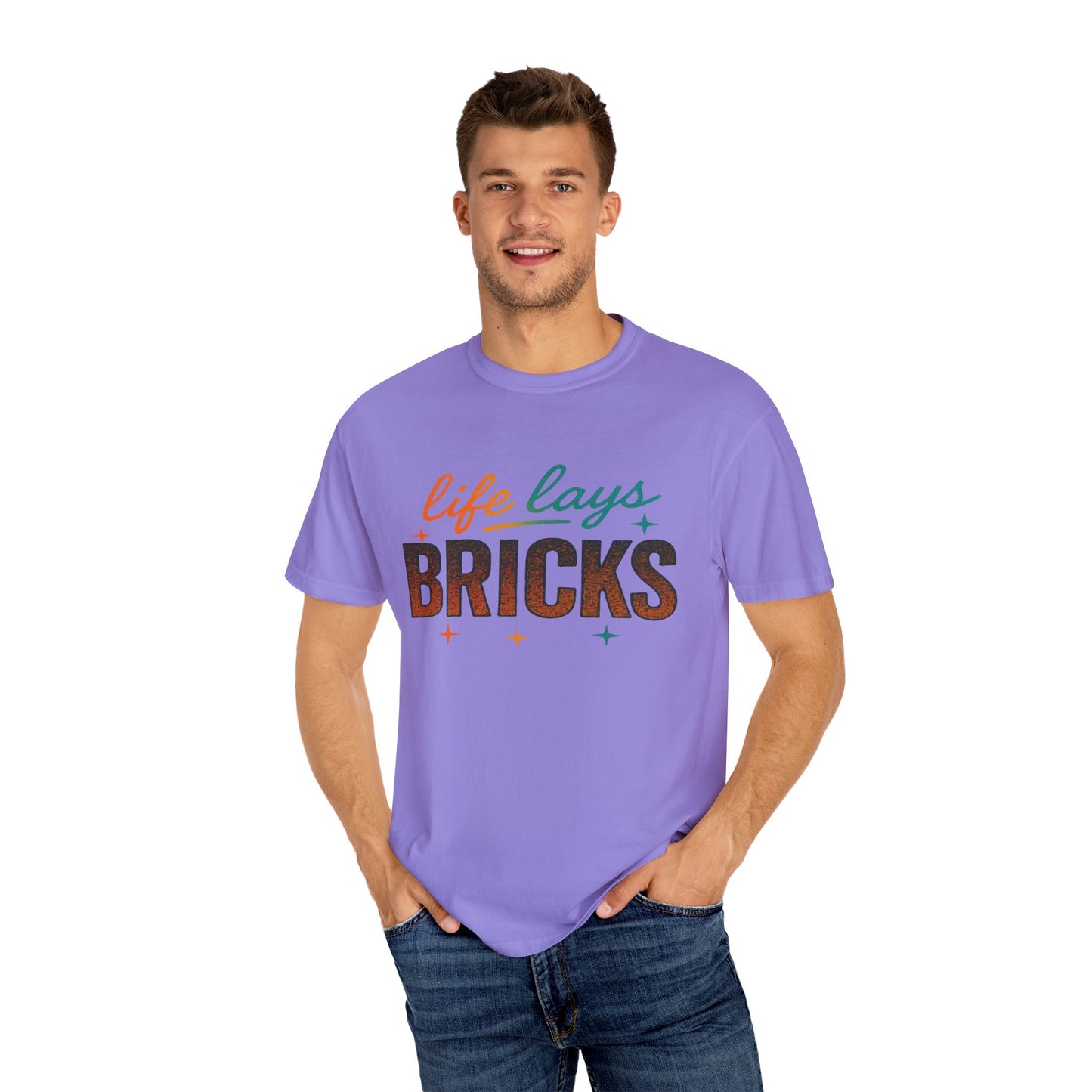 Garment-Dyed T-shirt - Be True to Your Struggles and Elevate