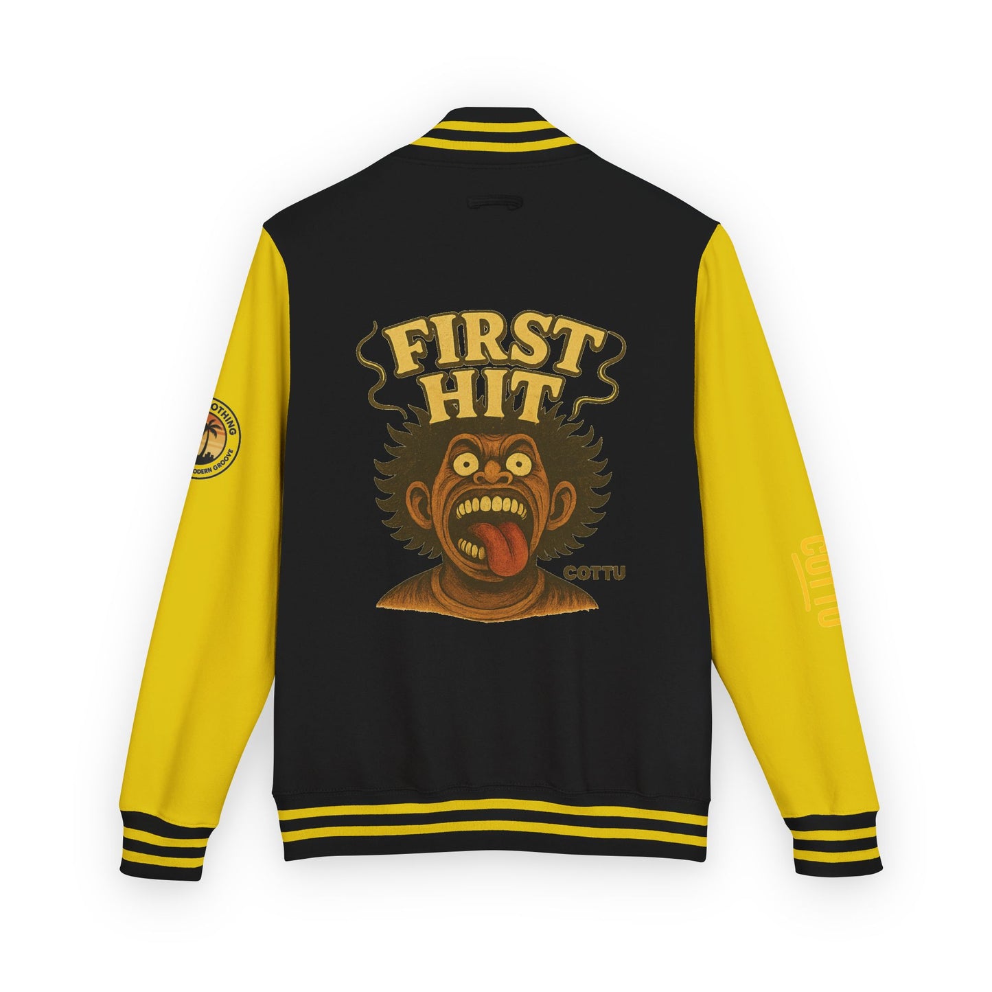 Stylish Unisex Heavyweight Letterman Jacket, Trendy College Jacket, Casual Streetwear, Hip Hop Fashion, Gift for Him/Her