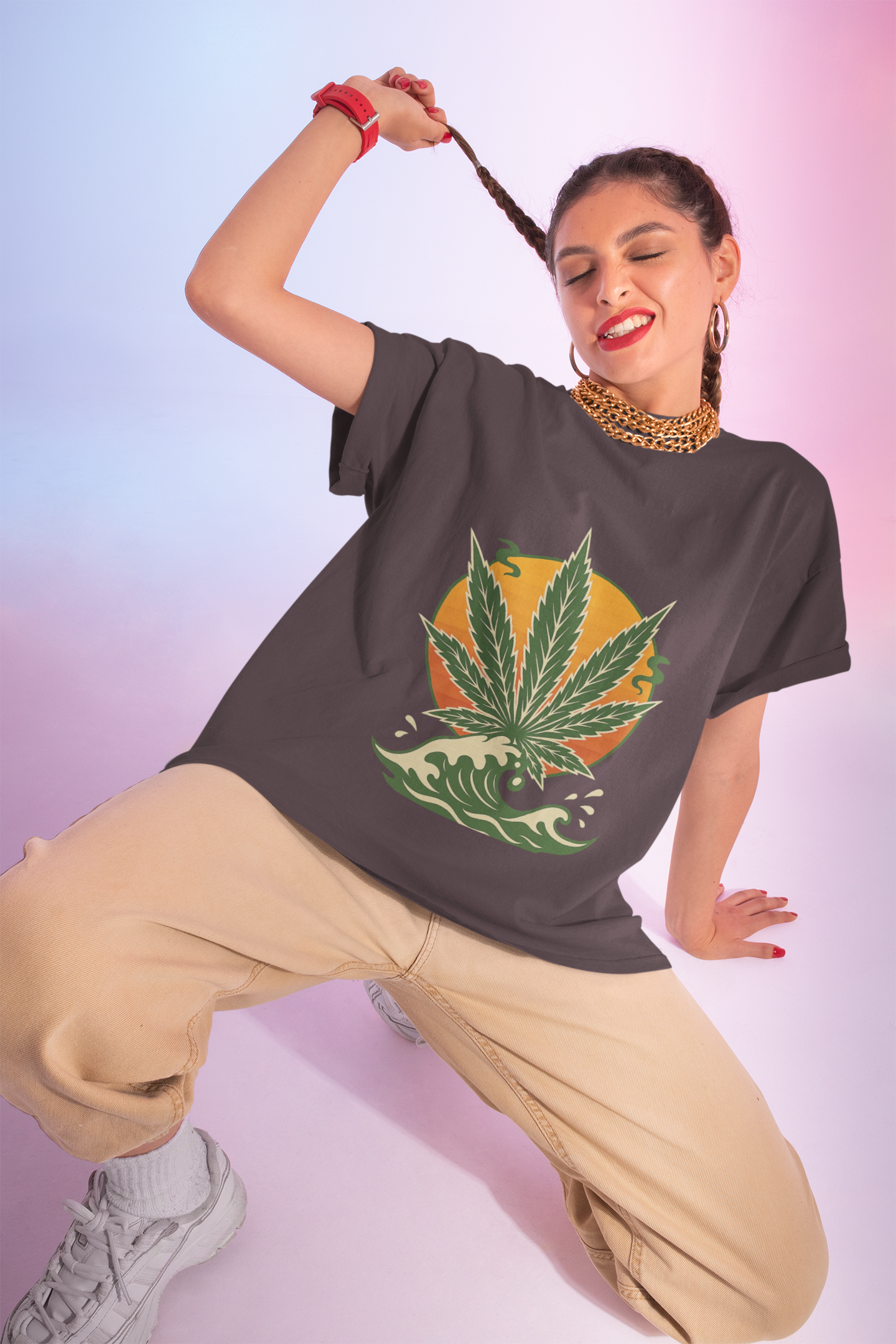 Garment-Dyed T-shirt - Cool Vibes