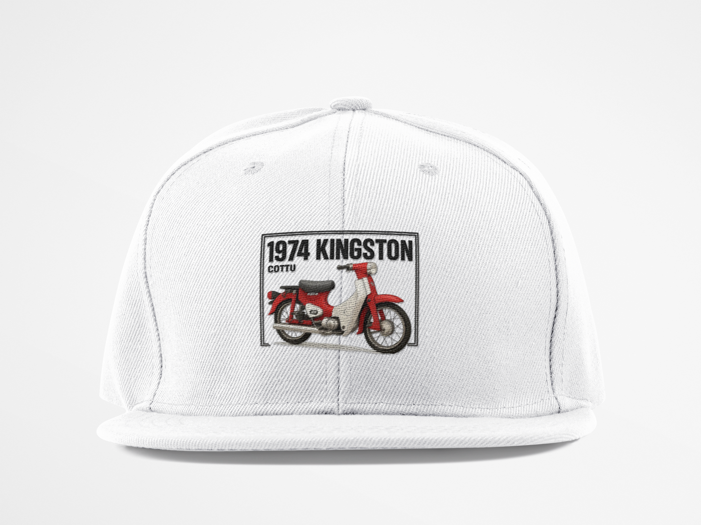 Flat Bill Cap (Embroidery)