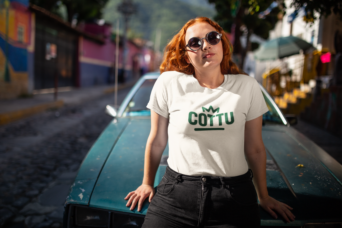 Boxy Tee - Sexy and Bright Retro Vibes Women's T-Shirt