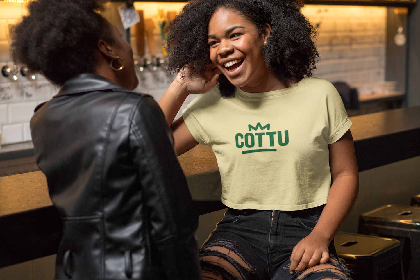 Boxy Tee - Sexy and Bright Retro Vibes Women's T-Shirt