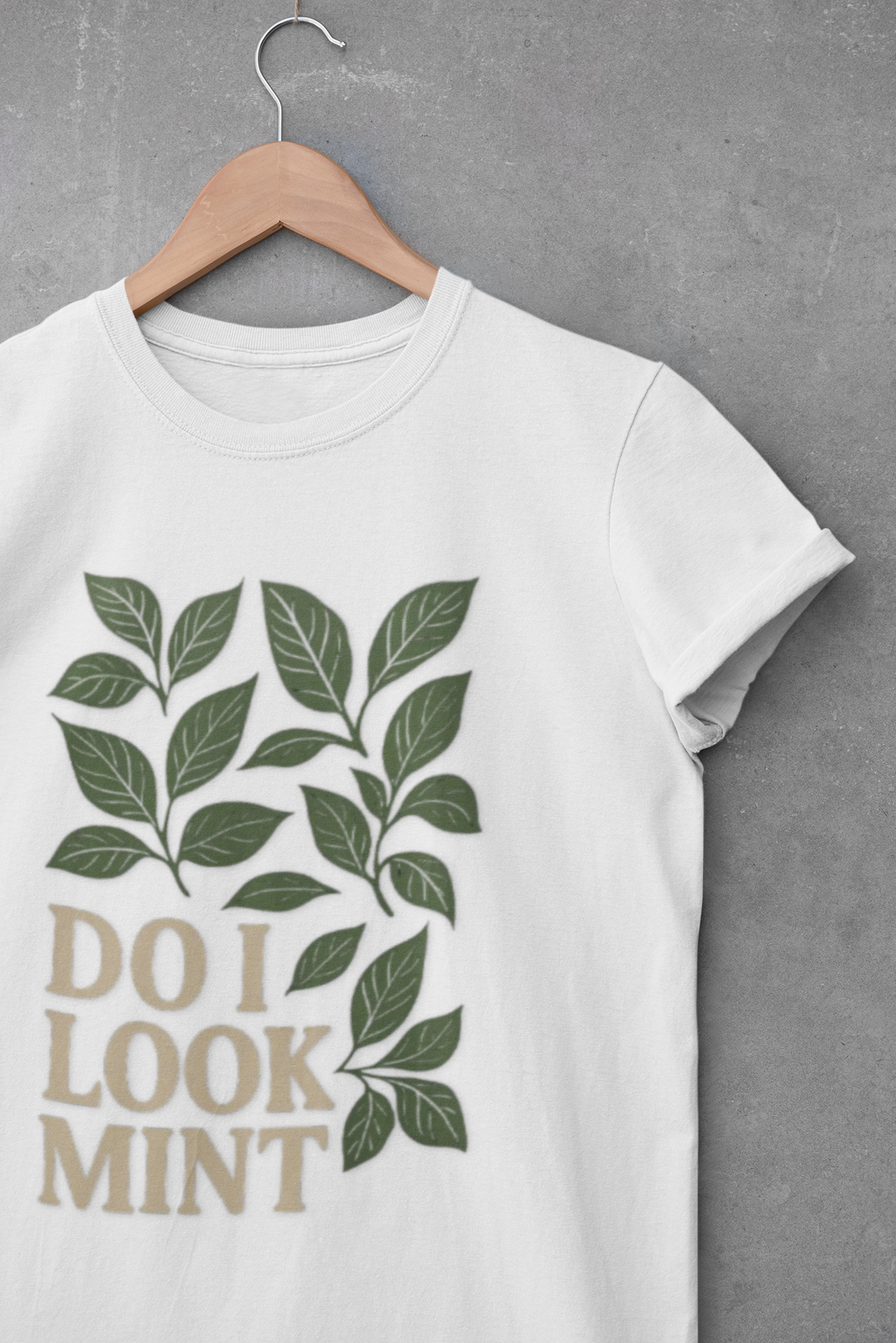 Minty Cotton Tee
