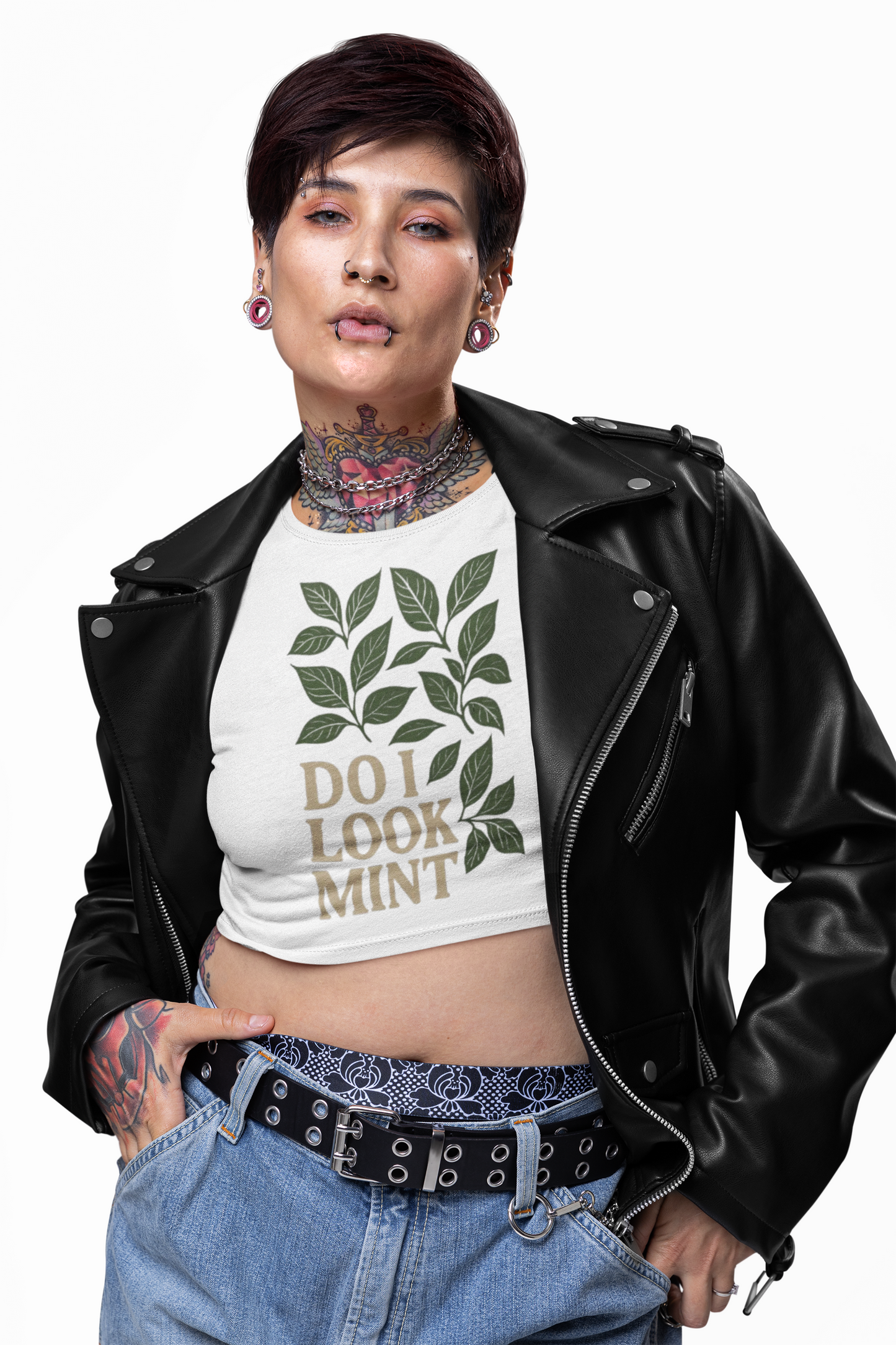 Minty Cotton Tee