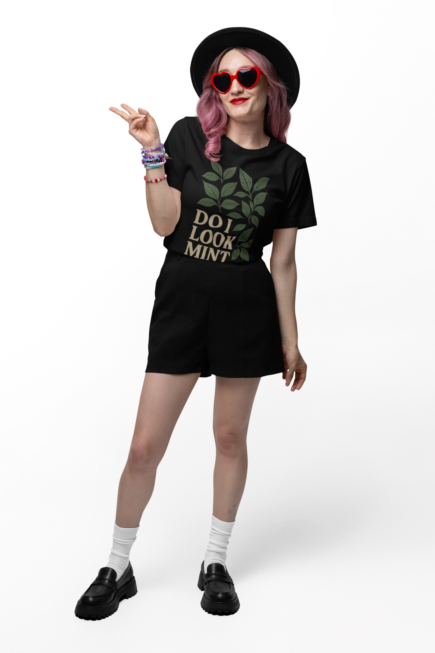 Minty Cotton Tee