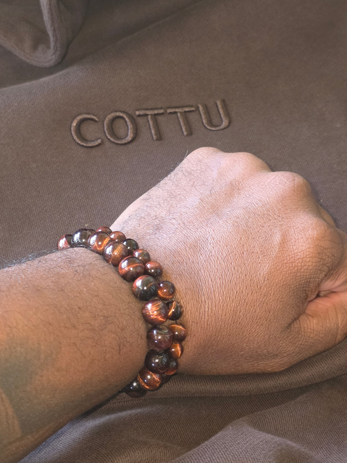 COTTU Heritage Tiger Eye Bracelet