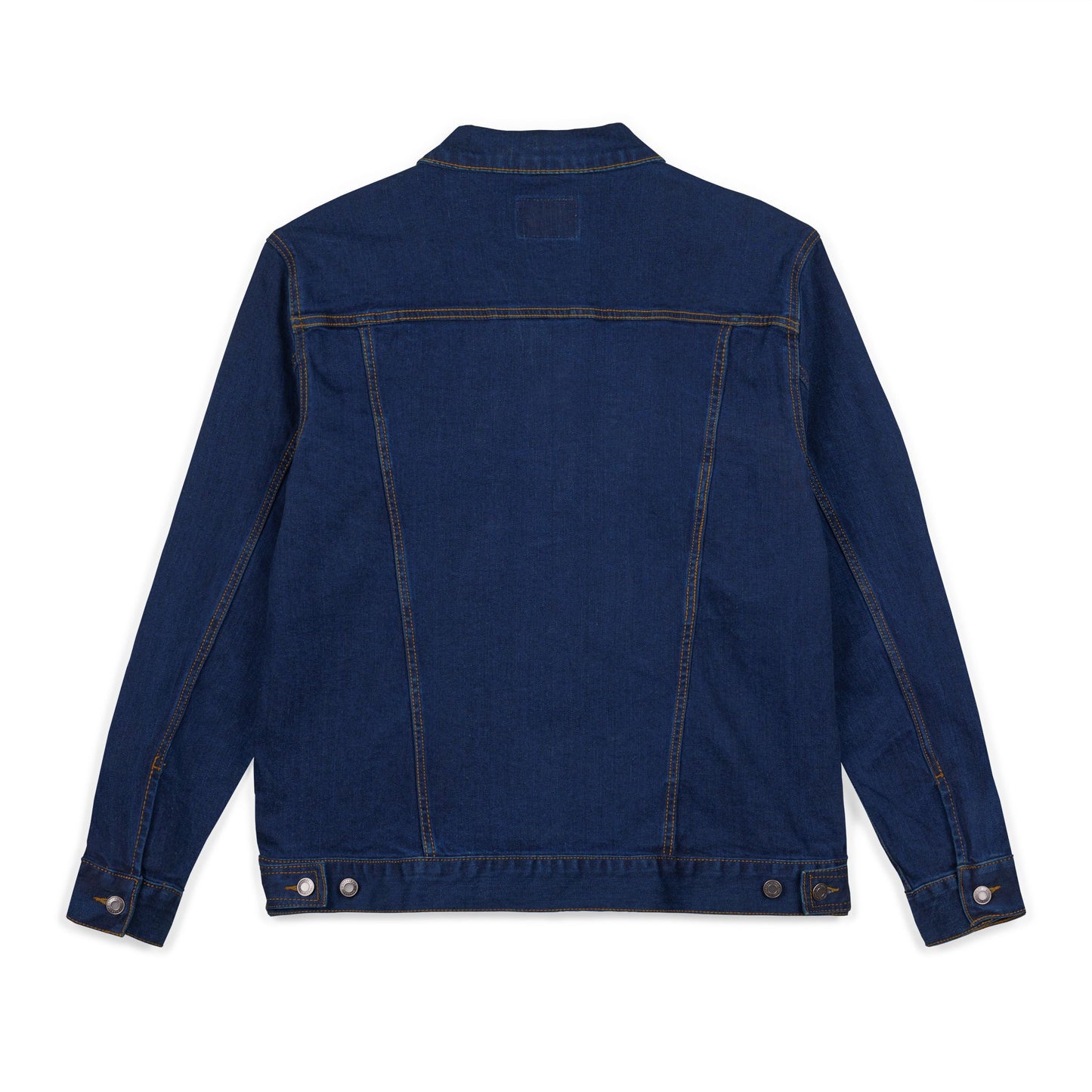 Denim Jacket Brick Retro Style Embroidery Unisex