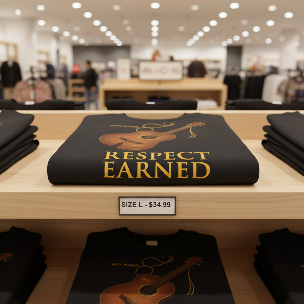 Oversized Tee with Message Print