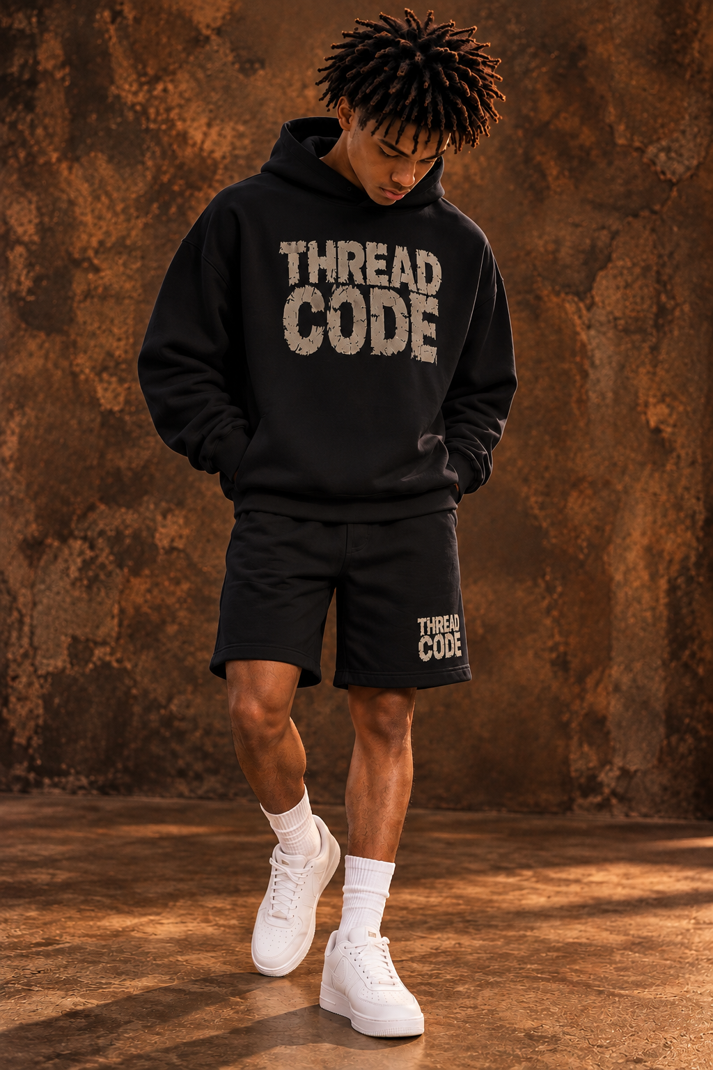 COTTU THREAD CODE HOODIE