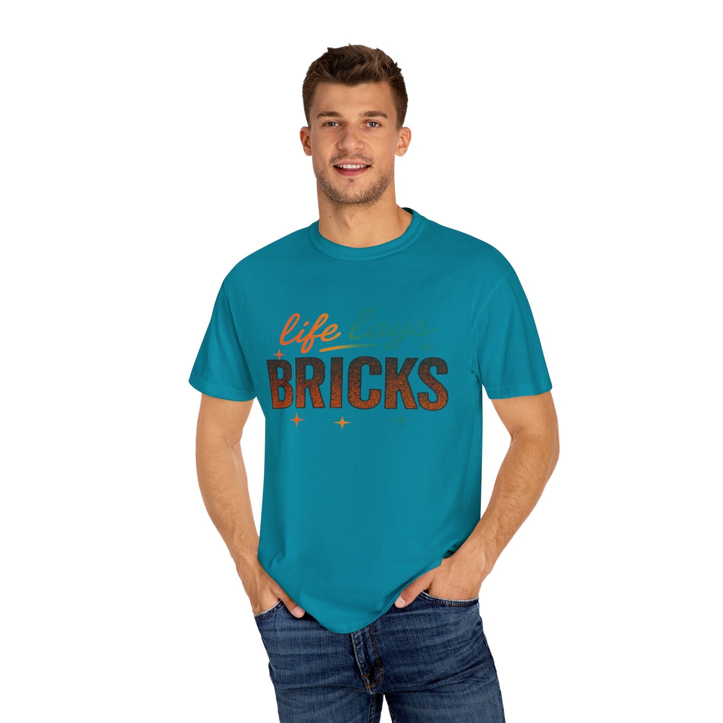 Garment-Dyed T-shirt - Be True to Your Struggles and Elevate