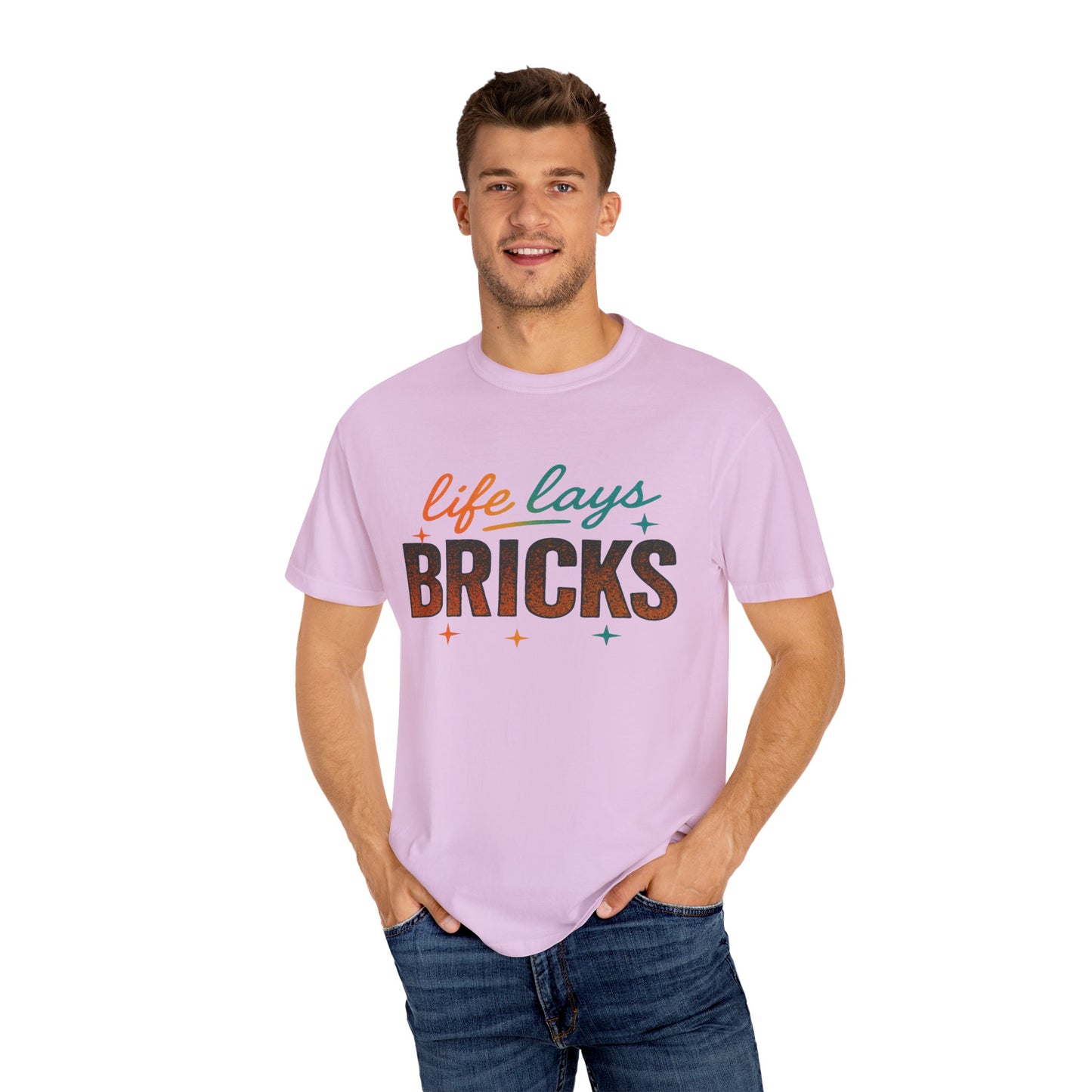 Garment-Dyed T-shirt - Be True to Your Struggles and Elevate