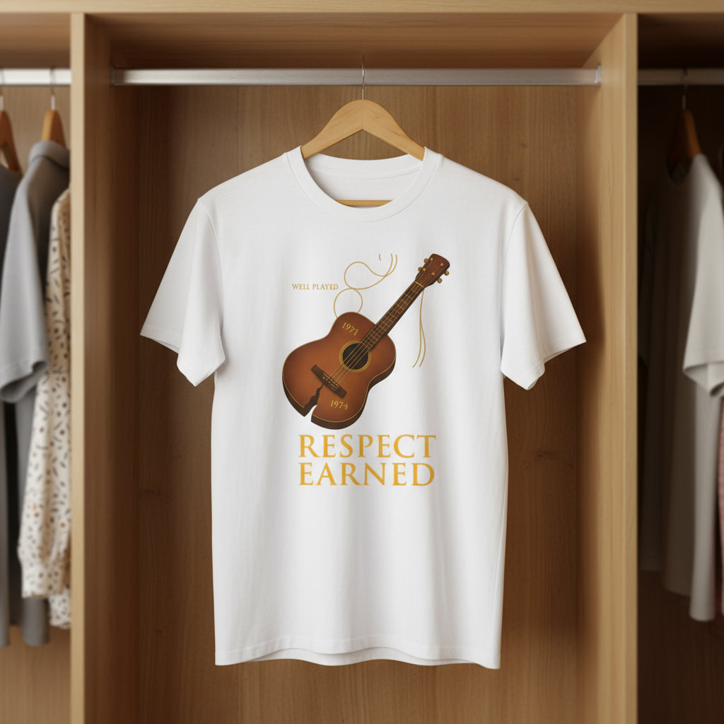 Oversized Tee with Message Print