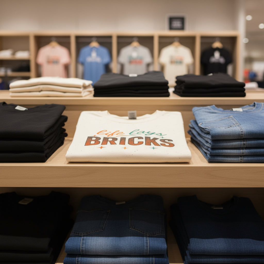 Life Lays Bricks T-Shirt