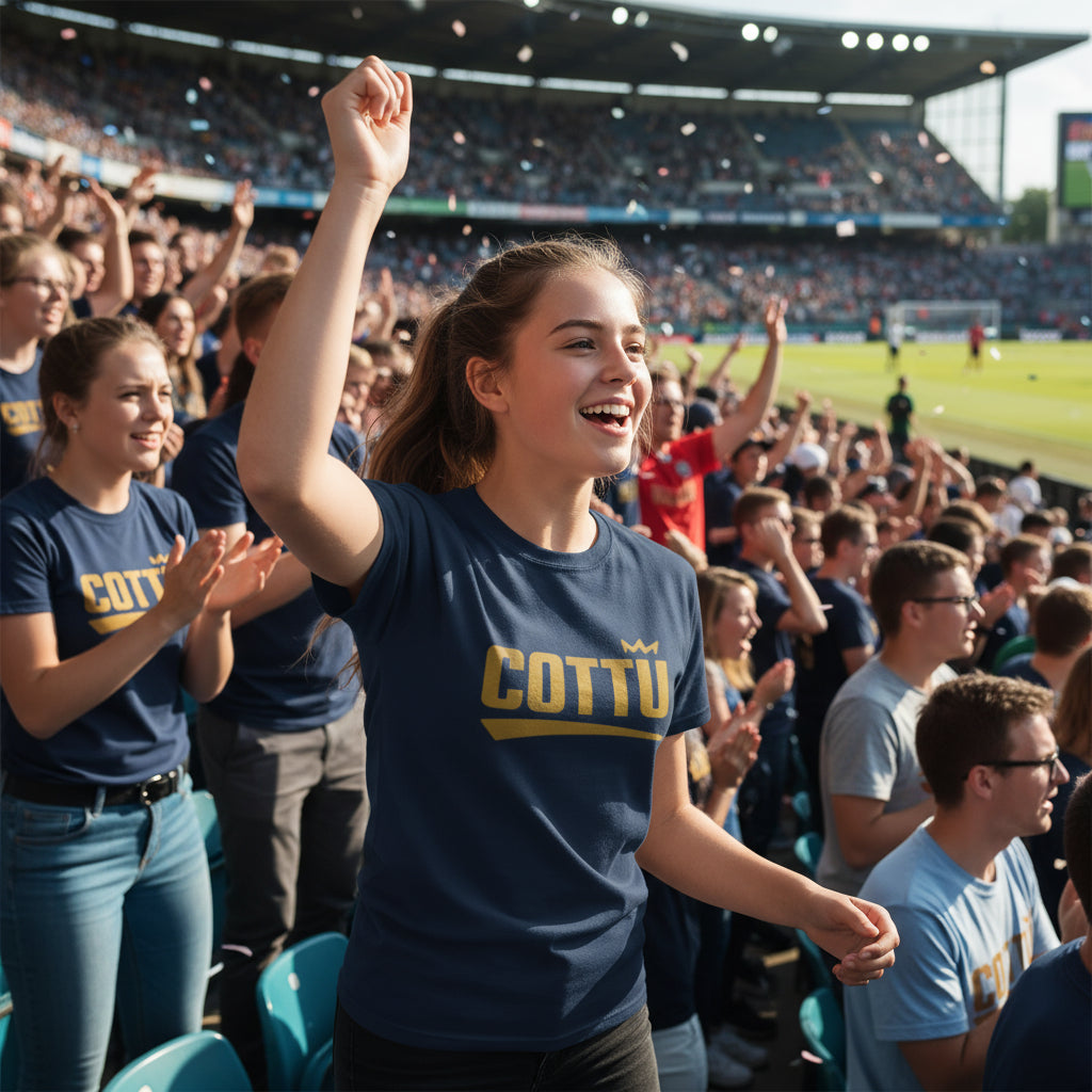 COTTU Inspirational Garment-Dyed T-Shirt, Unisex Motivational Tee, Perfect for Motivation, Gifts for Friends, Comfortable Everyday Wear