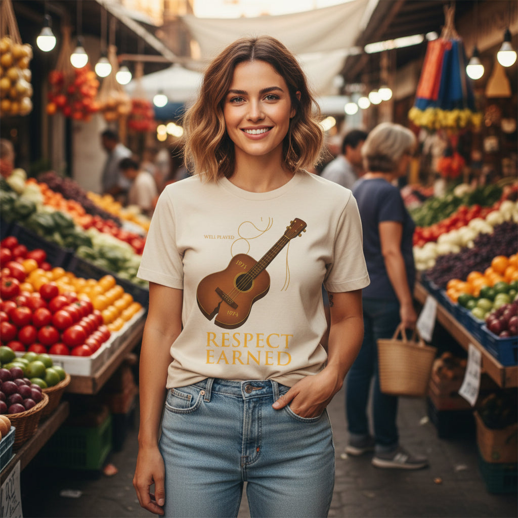 Oversized Tee with Message Print