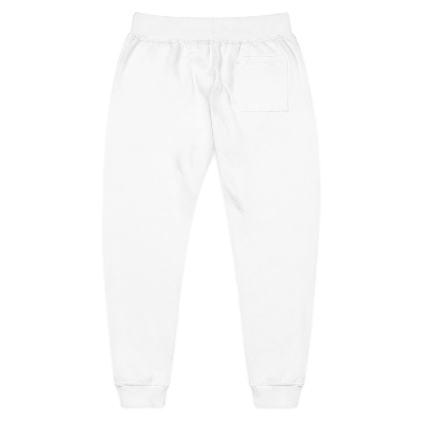 Fleece Sweatpants Retro Move-Modern Groove Embroidered