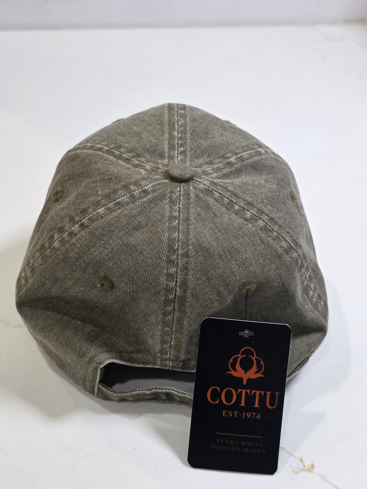 COTTU Washed Embroidered Dad Cap