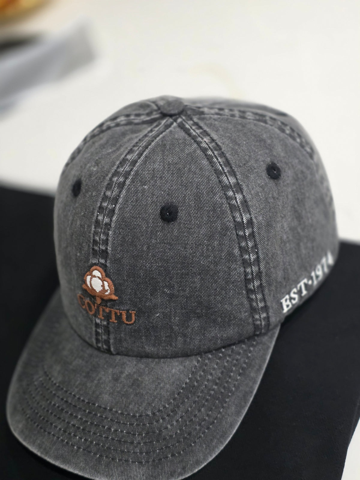 COTTU Washed Embroidered Dad Cap