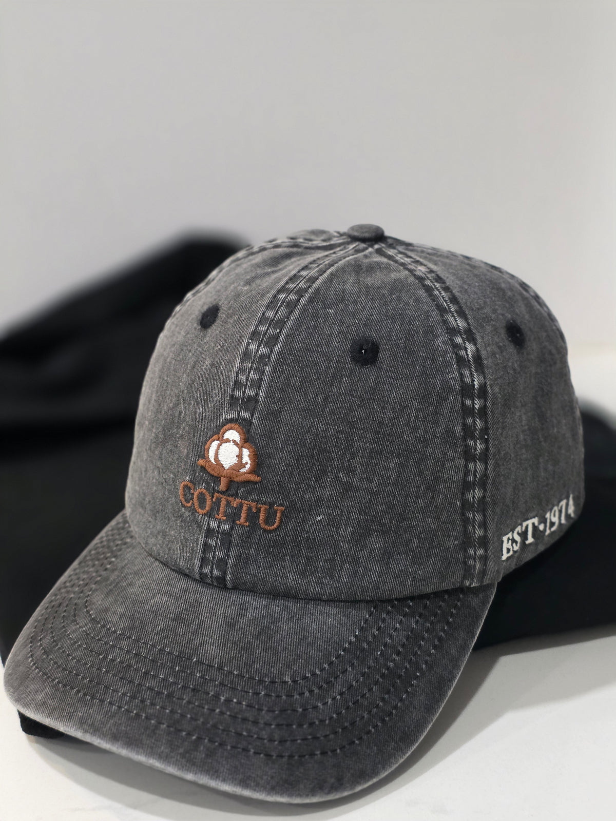 COTTU Washed Embroidered Dad Cap