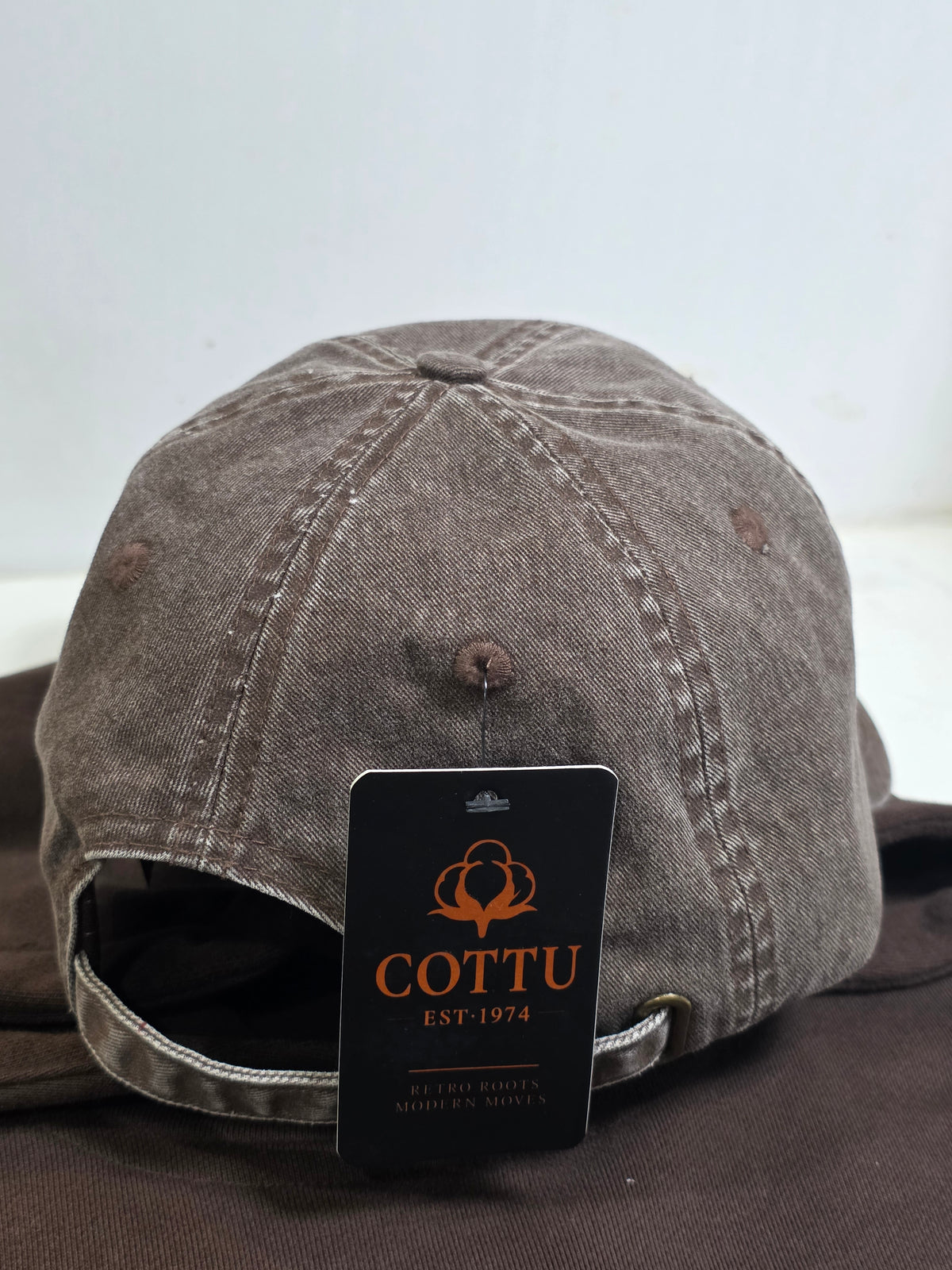 COTTU Washed Embroidered Dad Cap