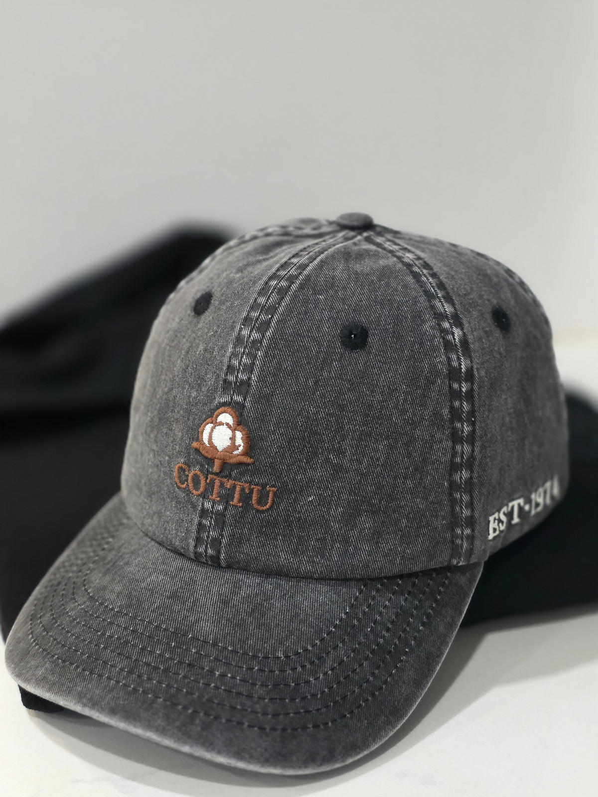 COTTU Washed Embroidered Dad Cap