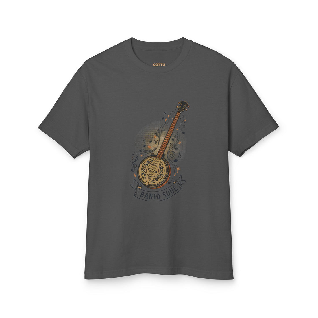 Banjo Soul Graphic Tee — Vintage Banjo Music Shirt