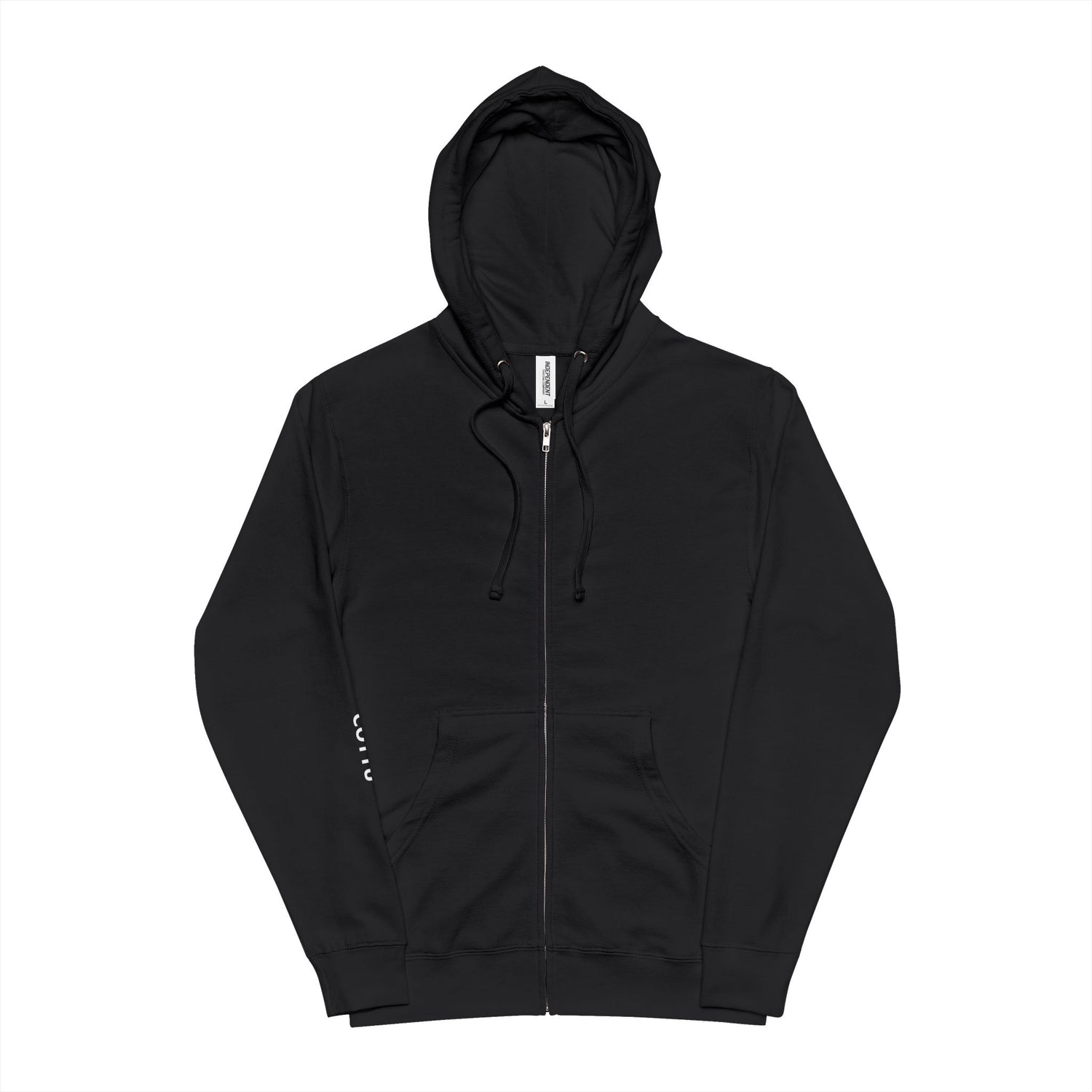 Cozy Unisex Fleece Zip Up Hoodie.