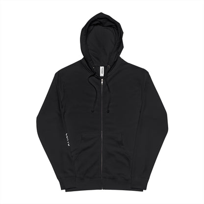 Cozy Unisex Fleece Zip Up Hoodie.