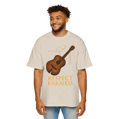 Oversized Tee with Message Print