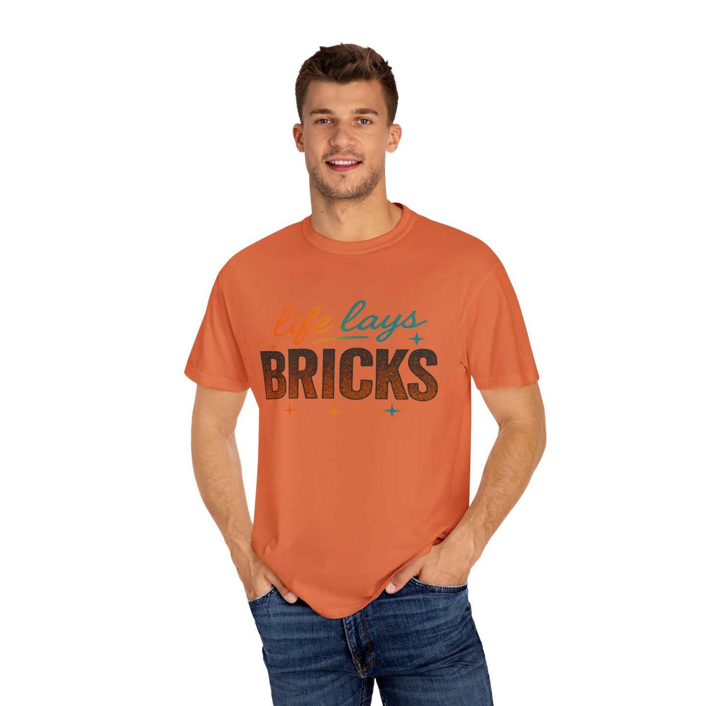 Garment-Dyed T-shirt - Be True to Your Struggles and Elevate