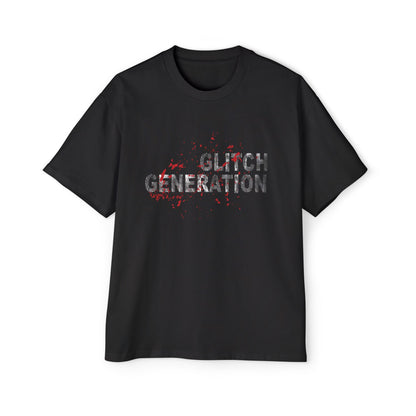 GLITCH GENERATION CORE  EDITION (RED)Tee — Cottu Retro Cyber Tech Graphic Shirt