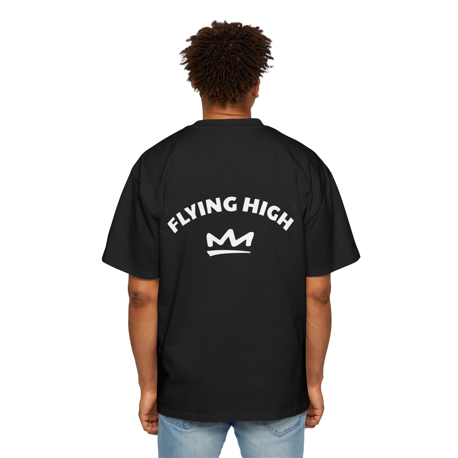 Flying High Rocket Tee — Vintage Space Graphic Shirt