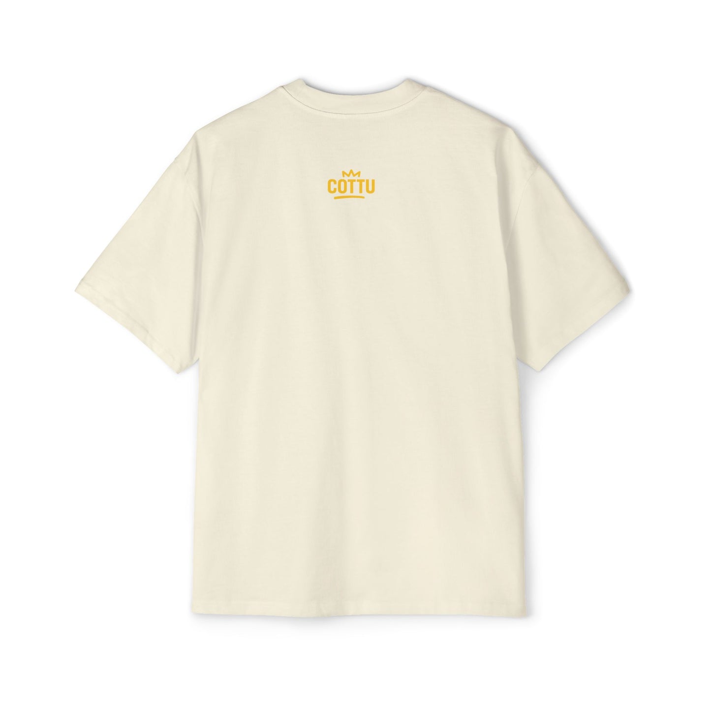 Oversized Tee with Message Print