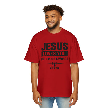 Christian Graphic Tee — "Jesus Loves You But I&