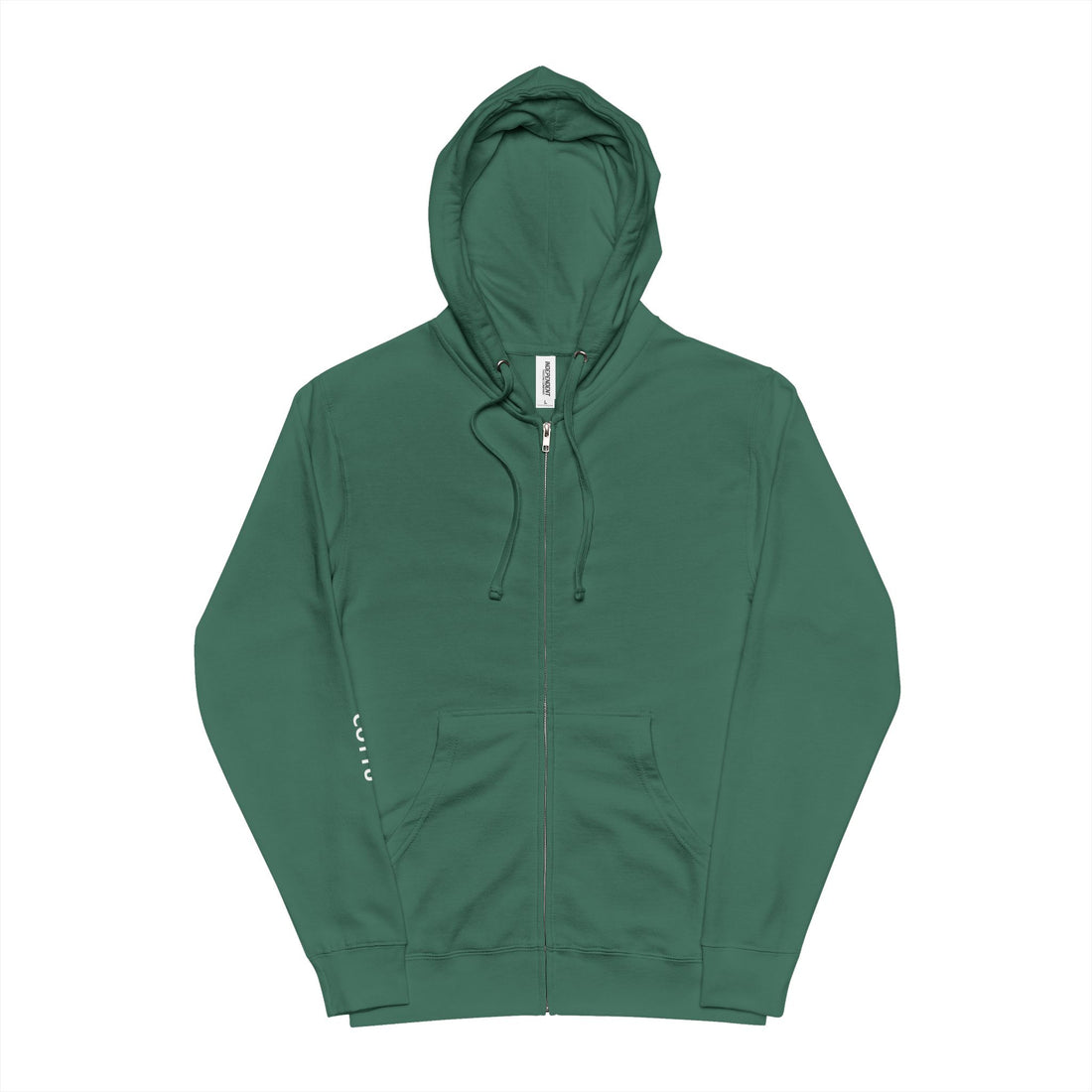 Cozy Unisex Fleece Zip Up Hoodie.