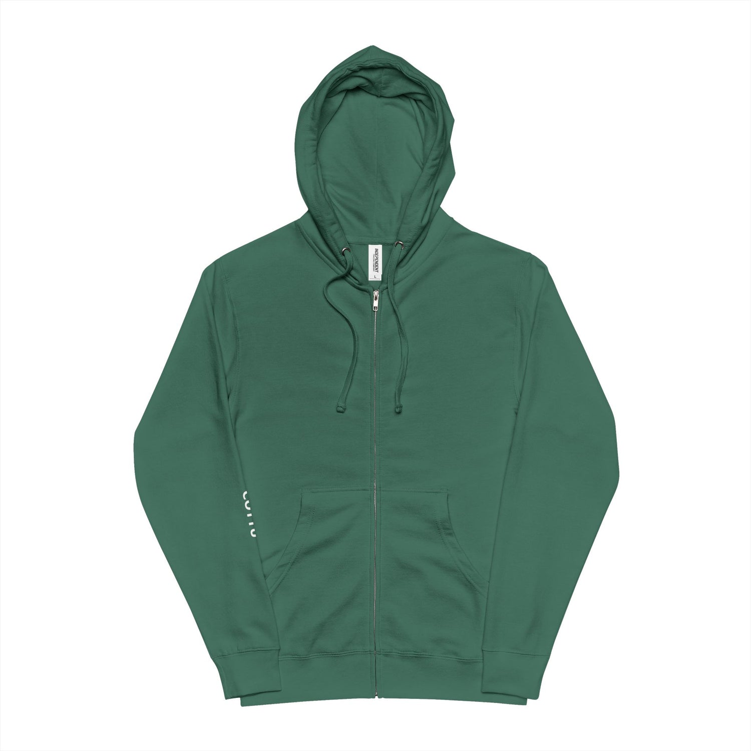 Cozy Unisex Fleece Zip Up Hoodie.