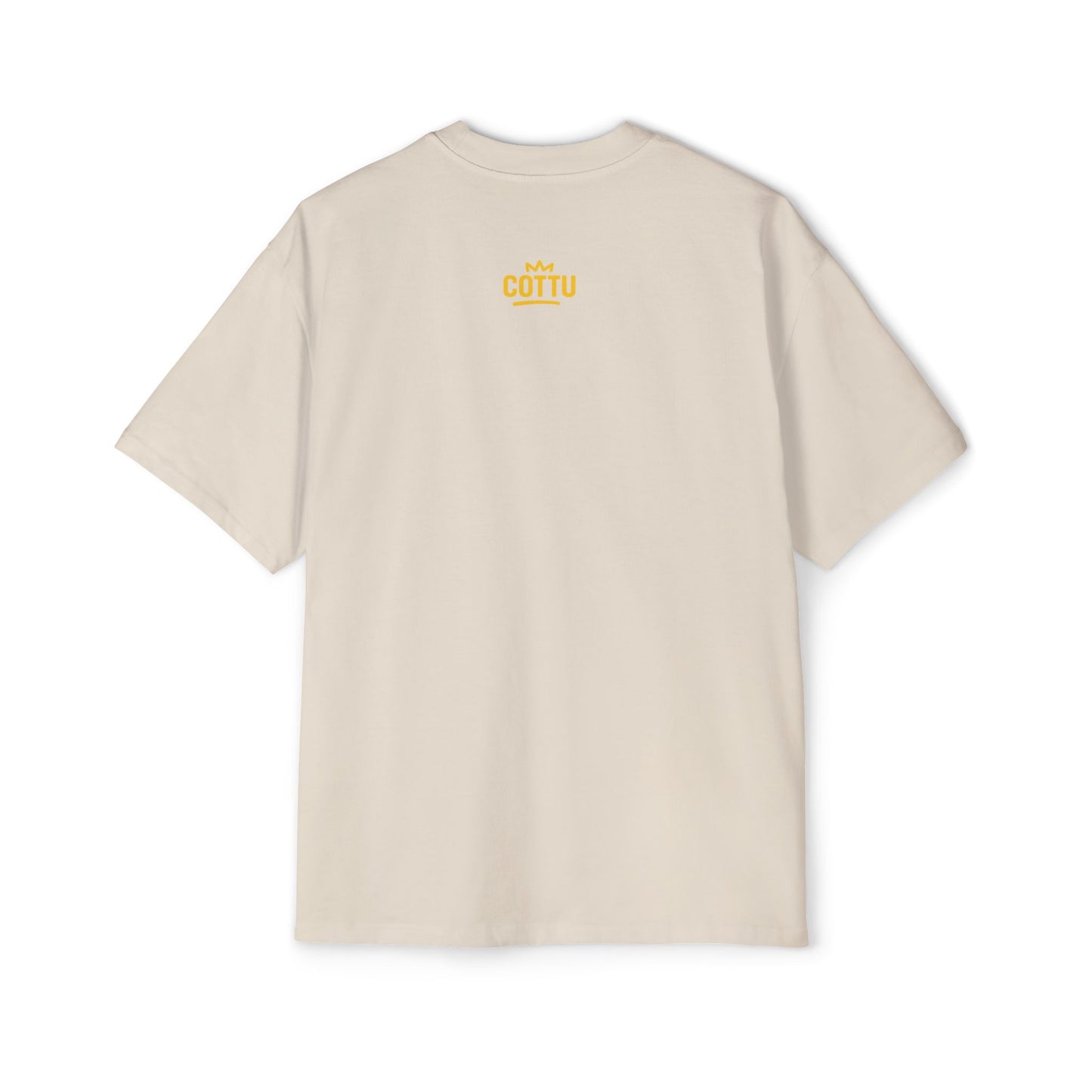 Oversized Tee with Message Print