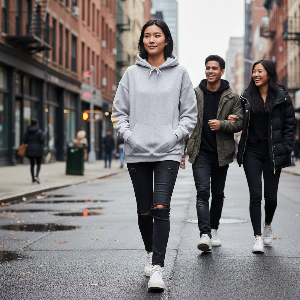 Unisex Heavy Hooded Sweatshirt