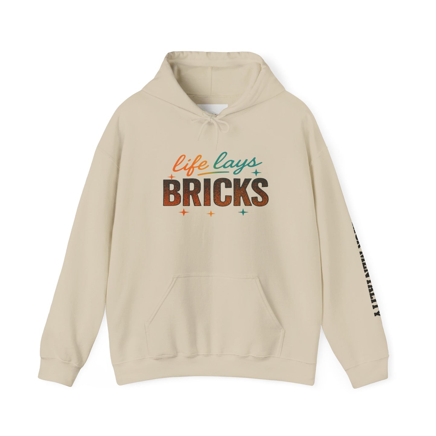 Life Lays Bricks Hoodie, Inspirational Sweatshirt for Builders, Cozy Gift for Construction Workers, Motivational Outerwear, Unisex [...]