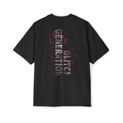 GLITCH GENERATION CORE  EDITION (RED)Tee — Cottu Retro Cyber Tech Graphic Shirt