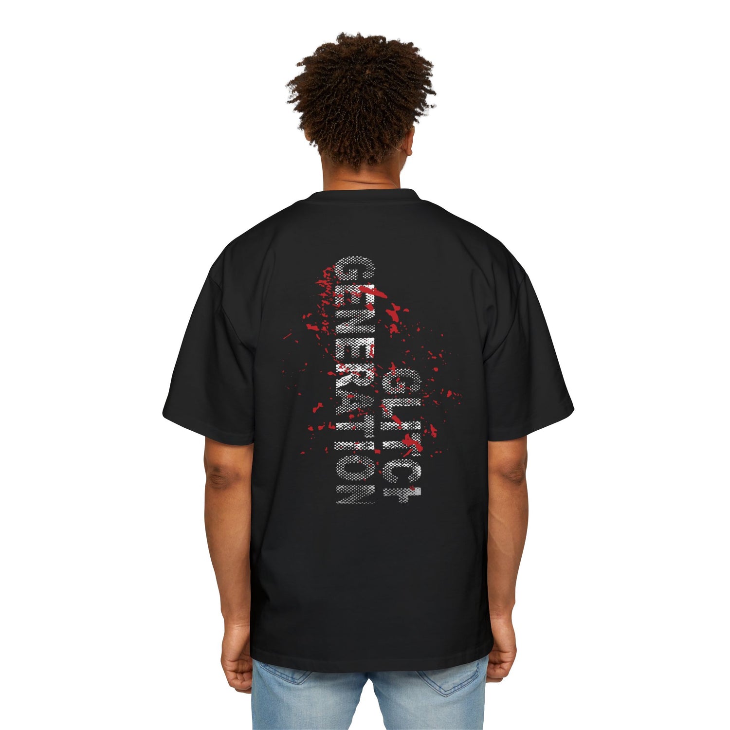 GLITCH GENERATION CORE  EDITION (RED)Tee — Cottu Retro Cyber Tech Graphic Shirt