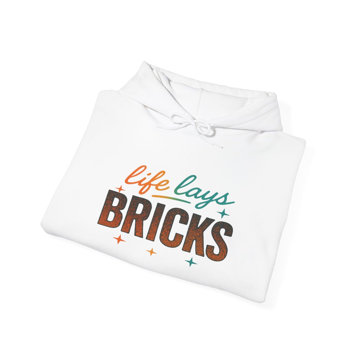 Life Lays Bricks Hoodie, Inspirational Sweatshirt for Builders, Cozy Gift for Construction Workers, Motivational Outerwear, Unisex [...]