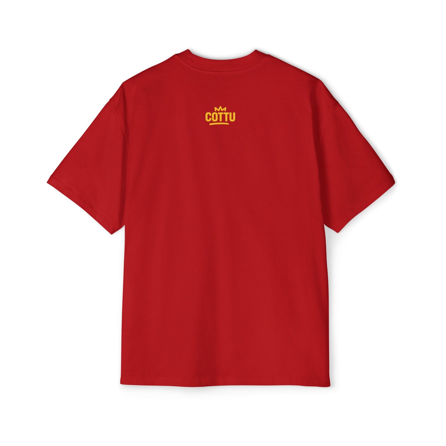 Oversized Tee with Message Print