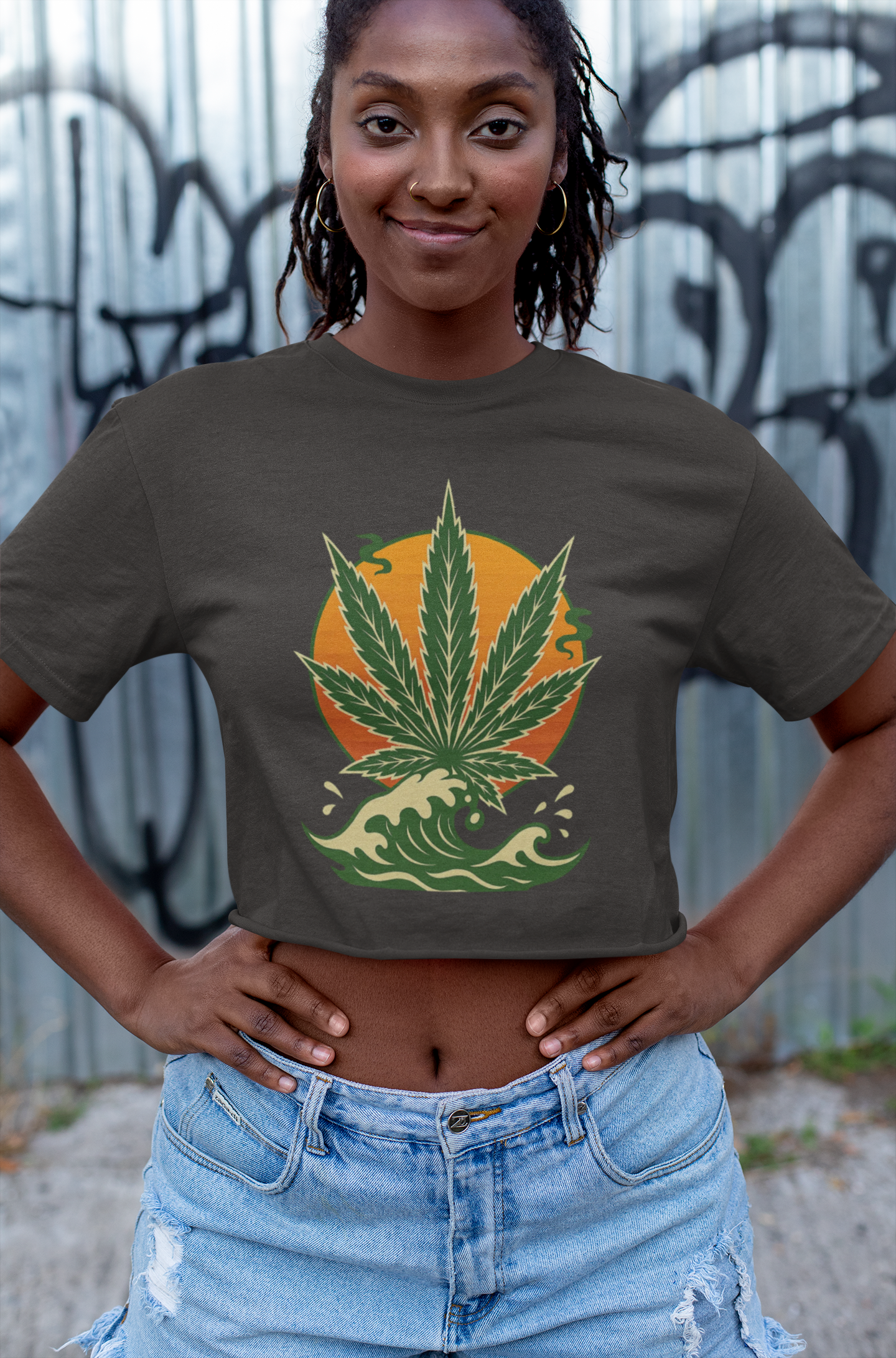 Garment-Dyed T-shirt - Cool Vibes