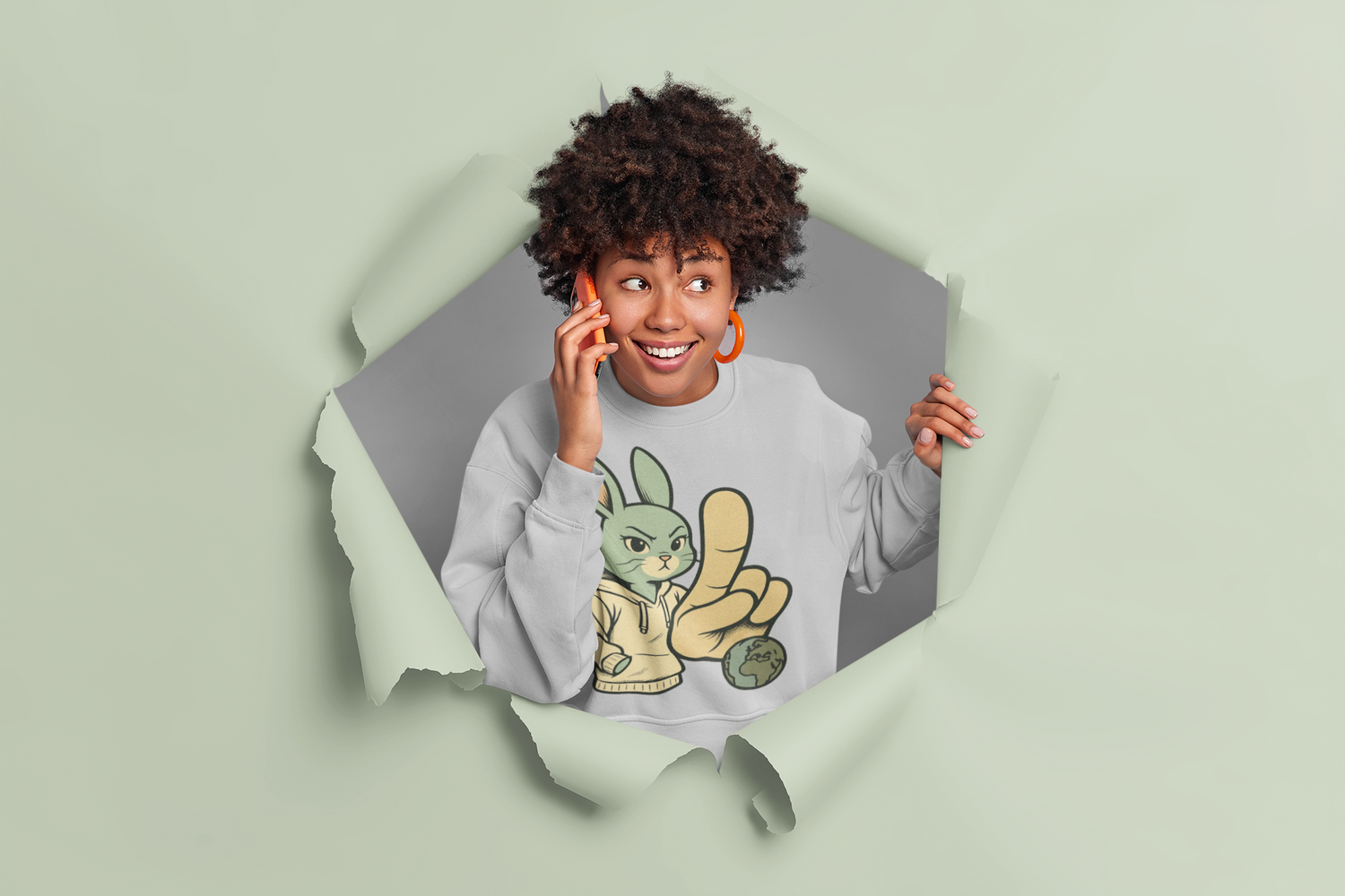 Warm and Cute Sweatshirt