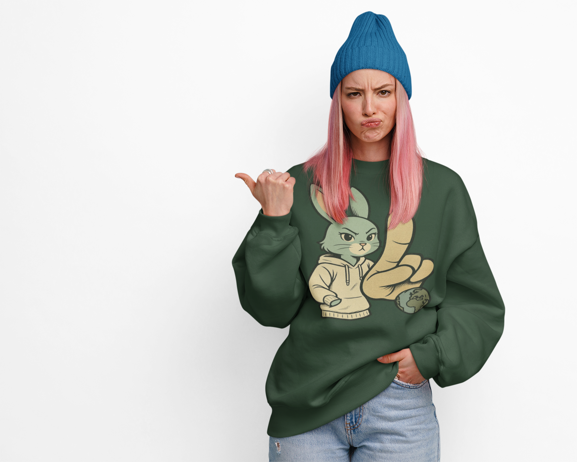 Warm and Cute Sweatshirt